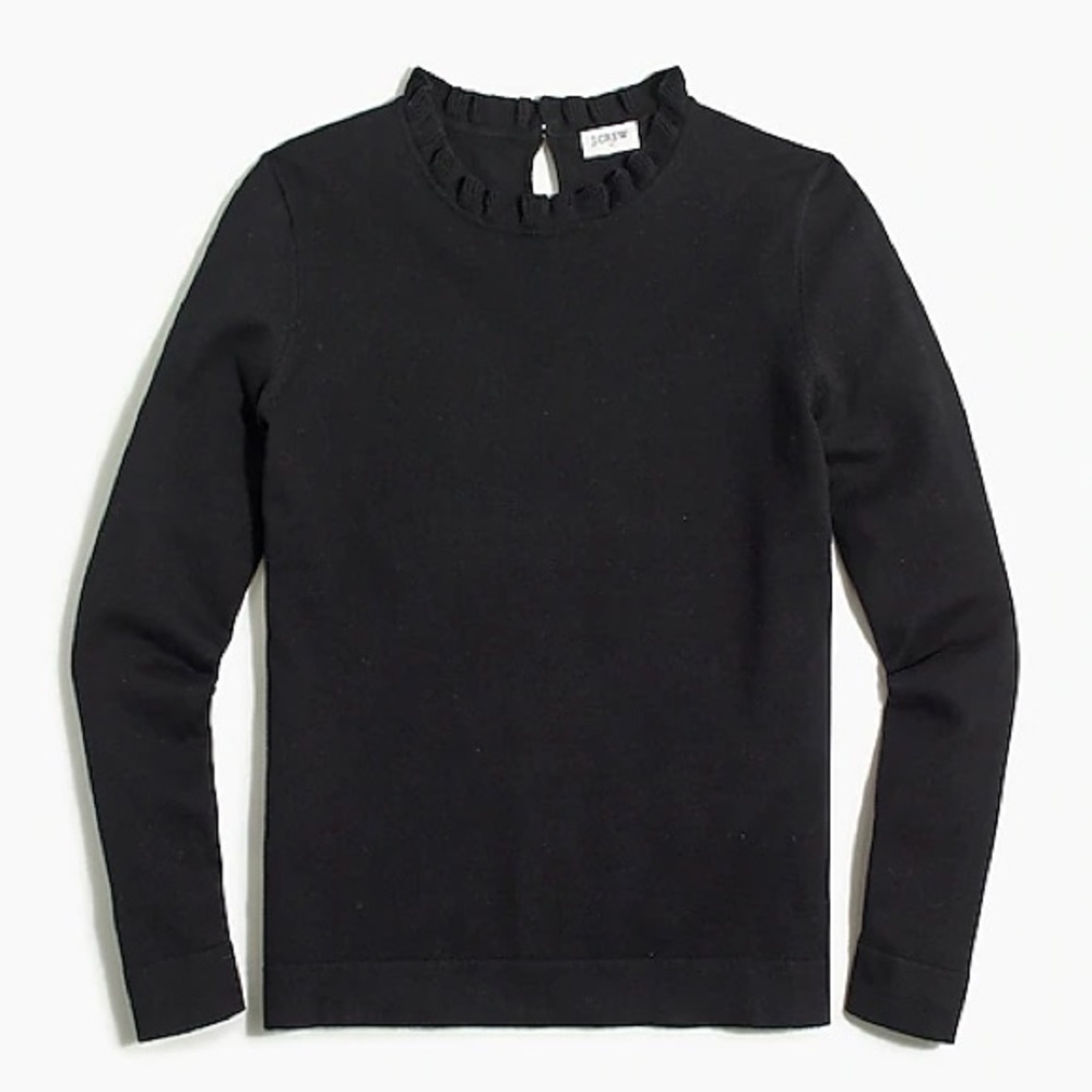 Jcrew factory ruffle sweater